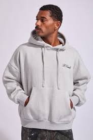 BARNEY COOLS Scribe Hood | Grey