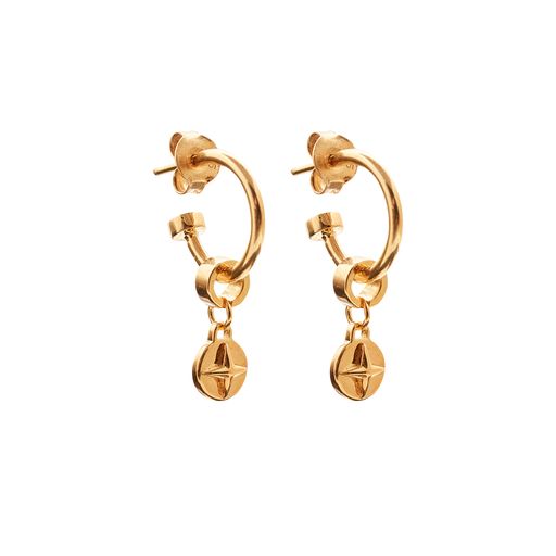 Star Plate Anchor Sleeper | Gold Plated