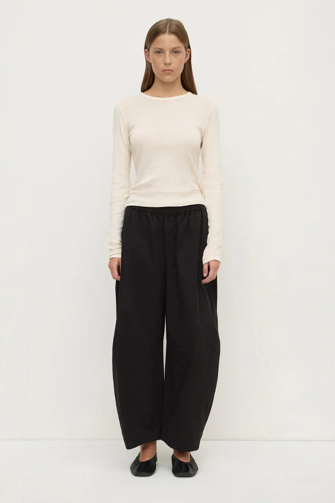ASSEMBLY LABEL Lola Barrel Pant | Black