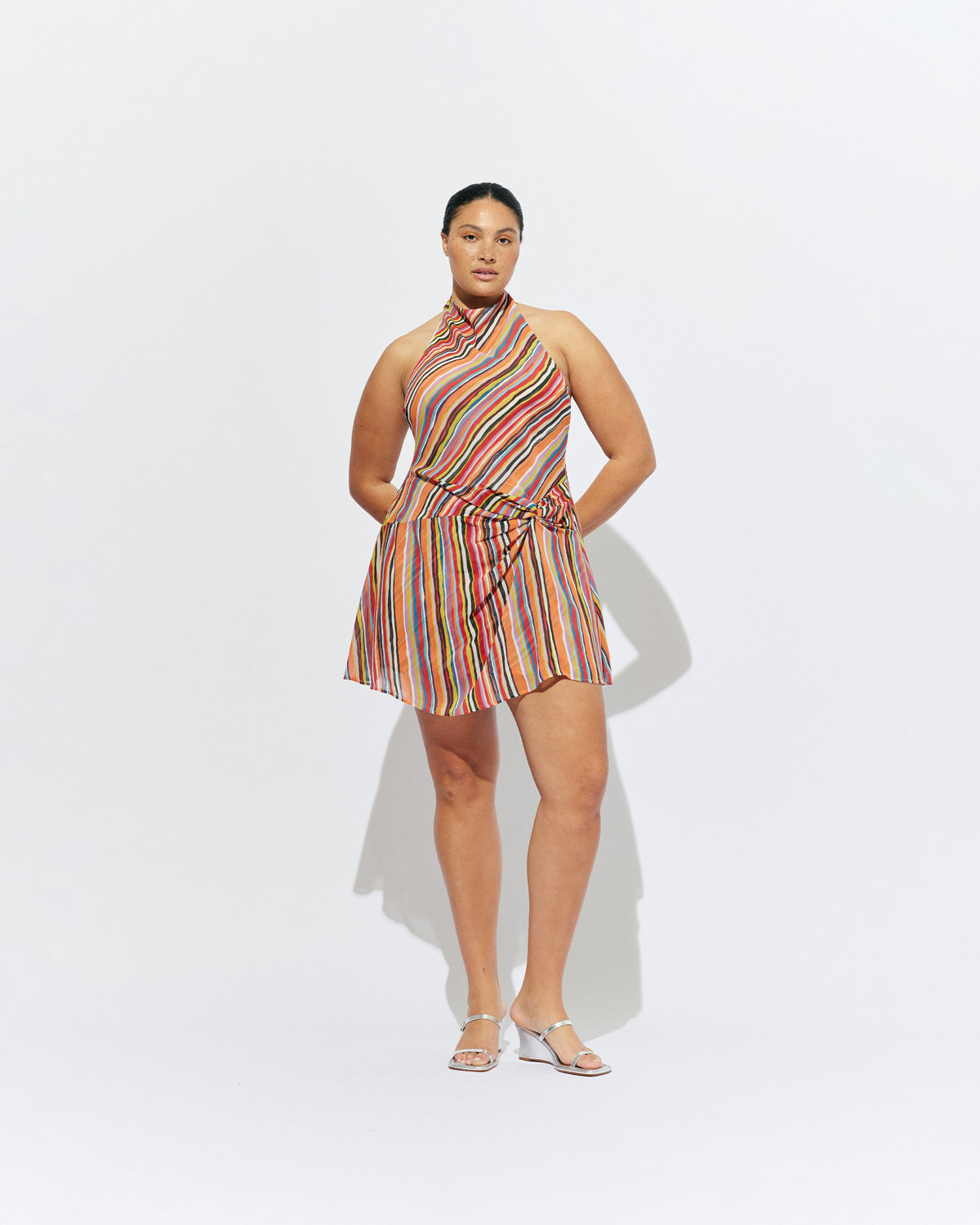 RUBY Madrid Mini Dress | Liquorice Stripe
