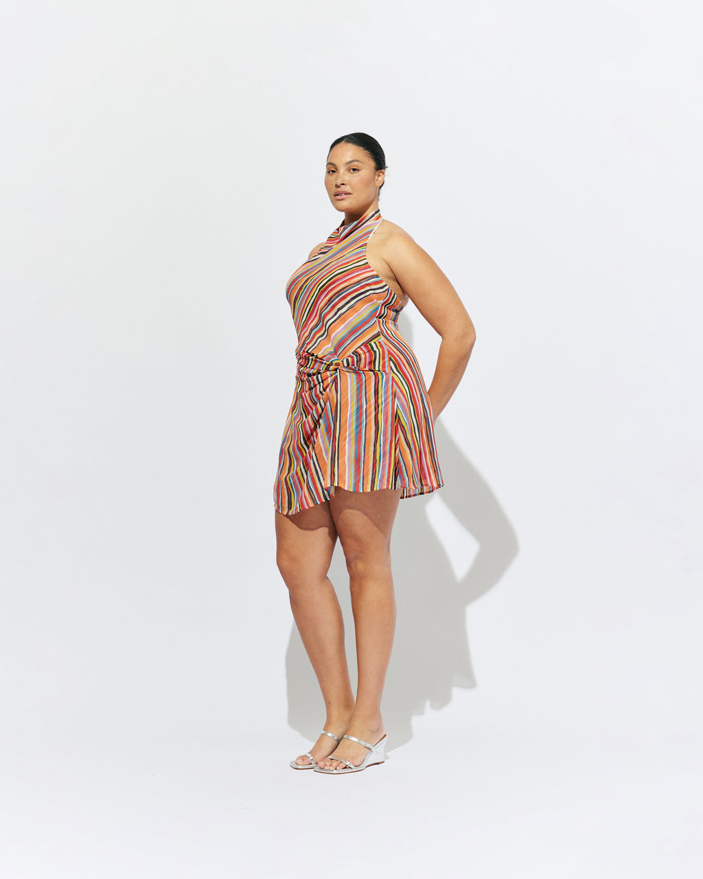 RUBY Madrid Mini Dress | Liquorice Stripe