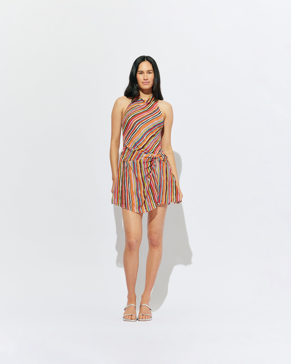 RUBY Madrid Mini Dress | Liquorice Stripe