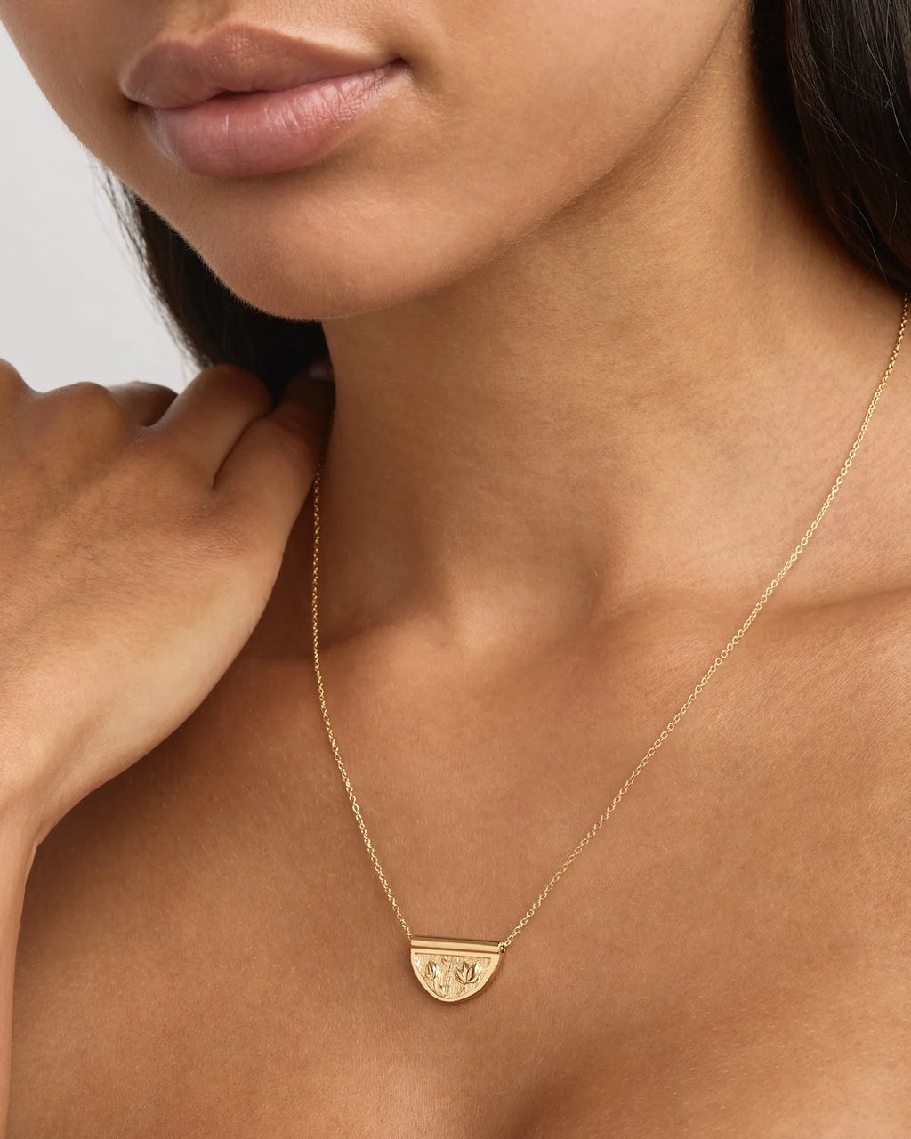 BY CHARLOTTE Blooming Together Necklace | Gold