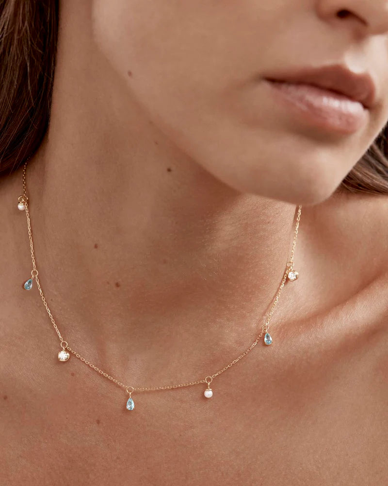 BY CHARLOTTE Breathe In Stillness Choker | 18K Gold Plates