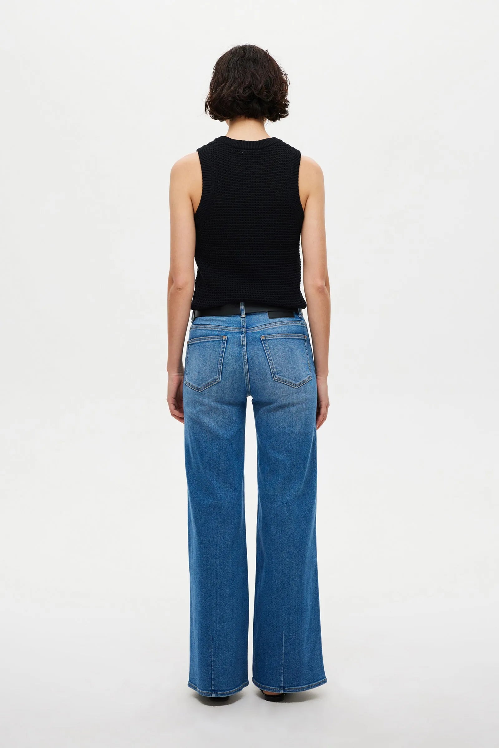 NEUW Eva Wide Nirvana | Mid Vintage Indigo