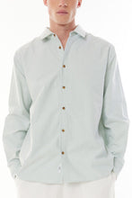 Load image into Gallery viewer, Oxford L/S Shirt - Emerald/White
