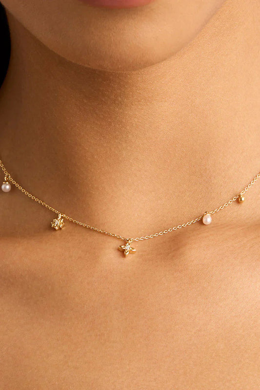 BY CHARLOTTE Live In Peace Chocker | Gold