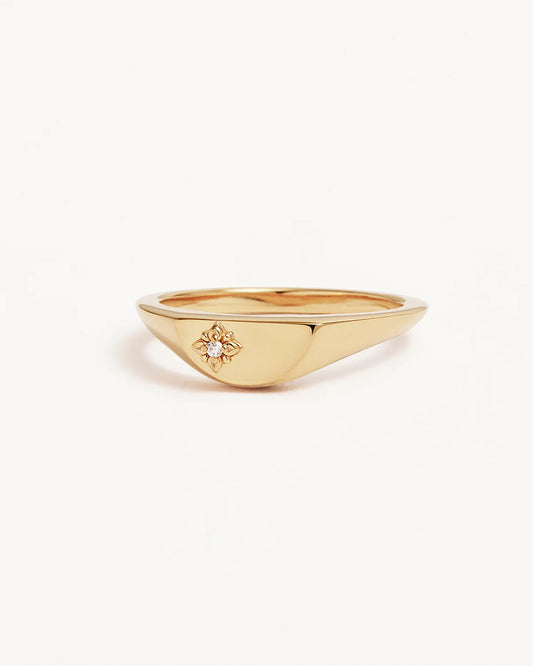 BY CHARLOTTE Lotus Ring | Gold
