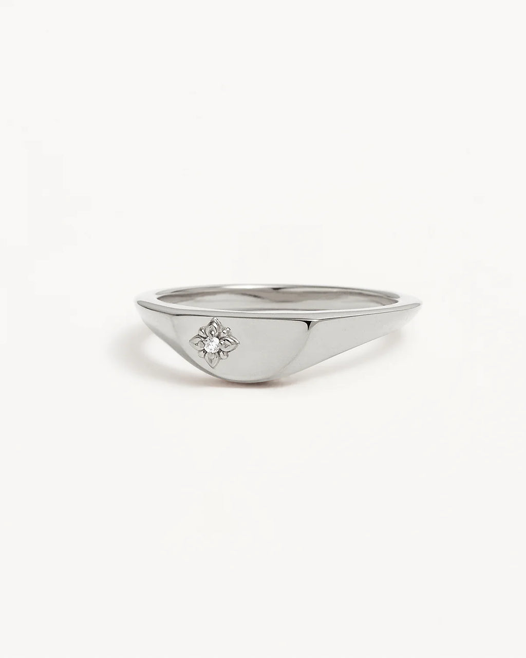 BY CHARLOTTE Lotus Ring | Silver