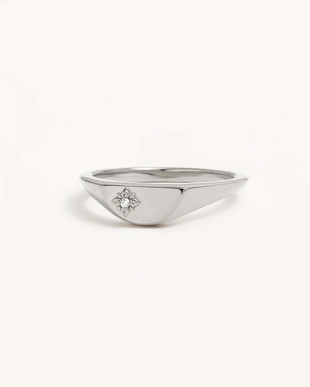 BY CHARLOTTE Lotus Ring | Silver