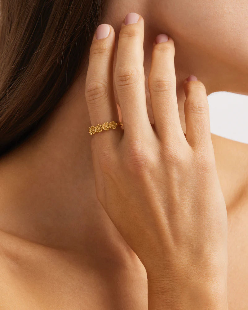 BY CHARLOTTE Bloom Within Grace Ring | Gold