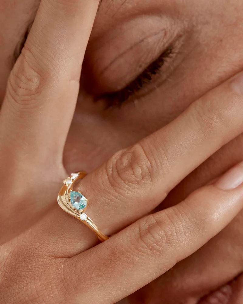 BY CHARLOTTE Dive Deeper Ring | 18K Gold Vermeil