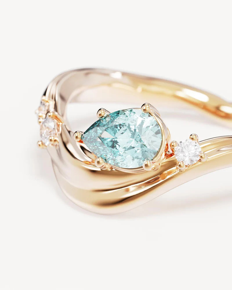 BY CHARLOTTE Dive Deeper Ring | 18K Gold Vermeil