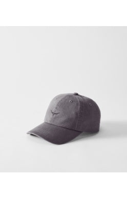 R.M. Williams Mini Longhorn twill cap Charcoal