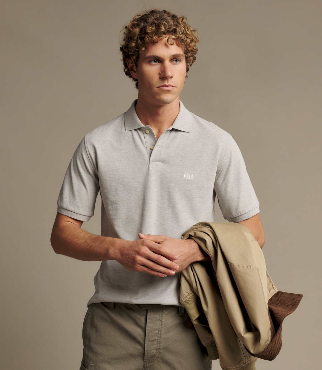 R.M. Williams Birchgrove Polo | Grey Marle — photo 3