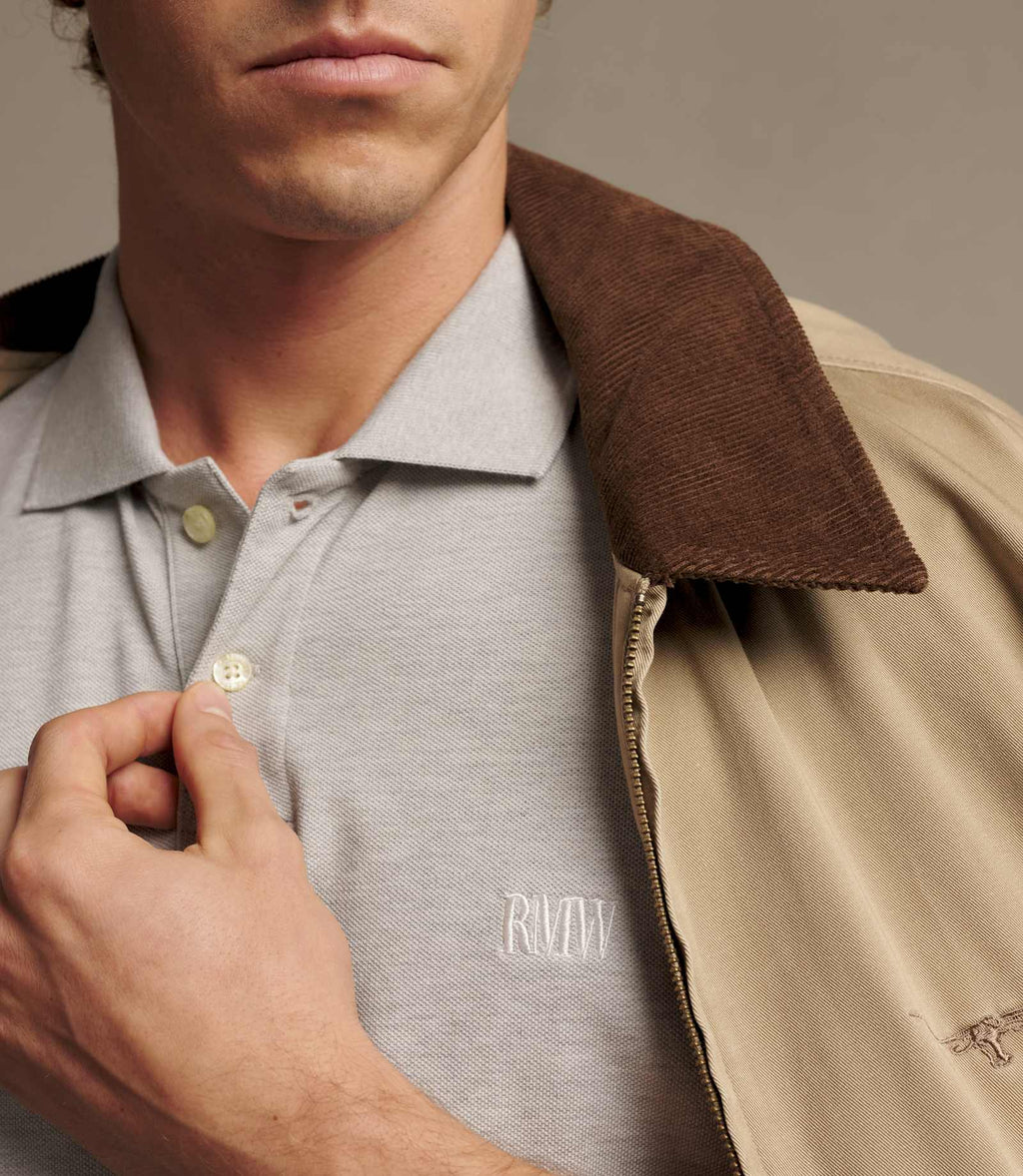 R.M. Williams Birchgrove Polo | Grey Marle — photo 4