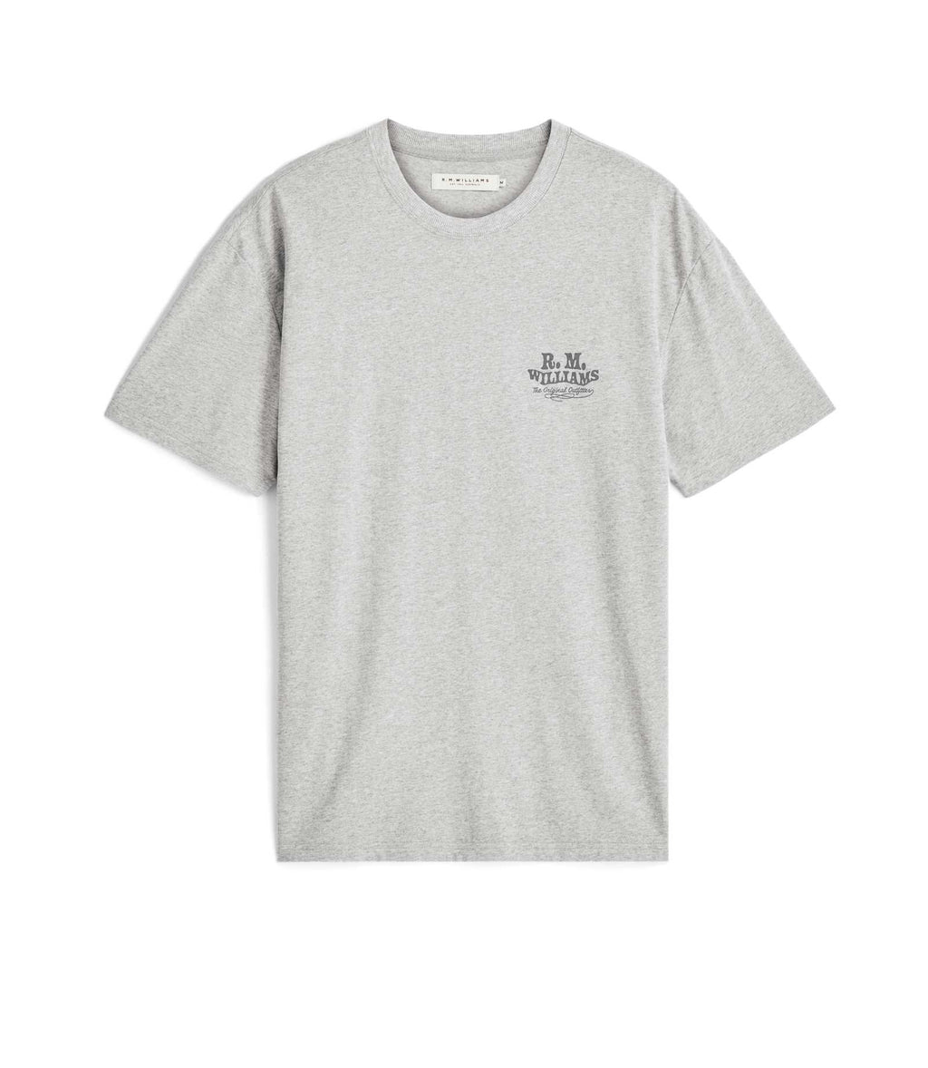 R.M. Williams Kandos T-Shirt | Grey Marle — photo 1