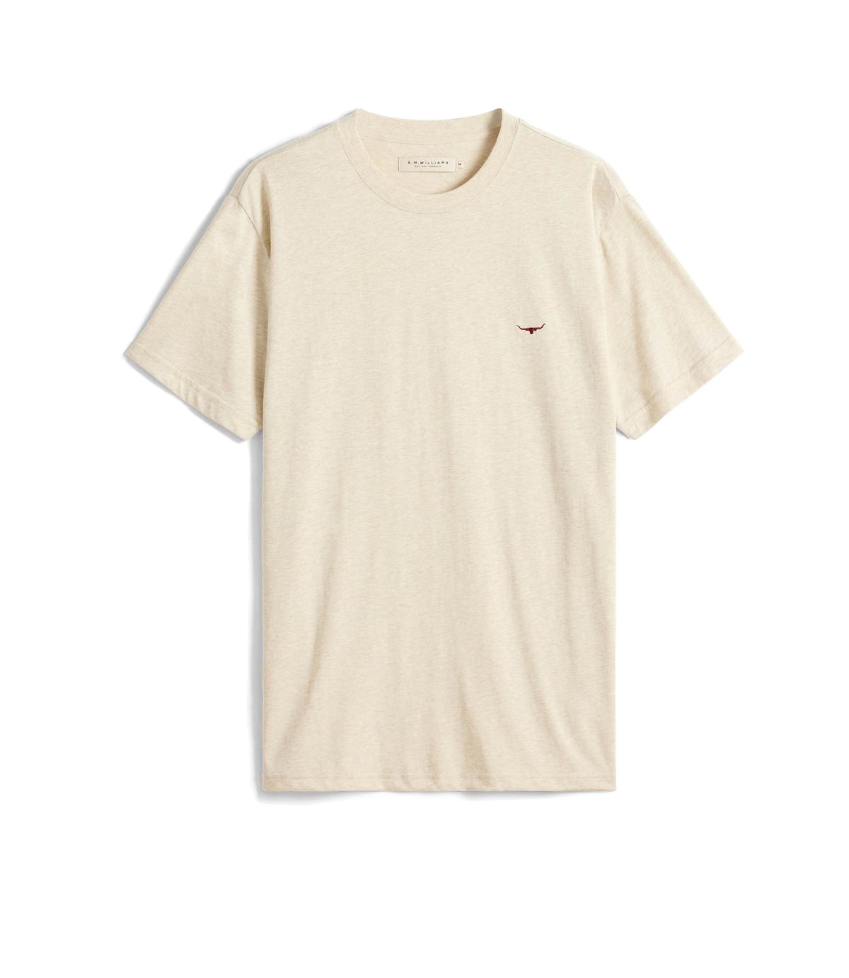 R.M. Williams Parson T-Shirt | Ecru Marle — photo 1