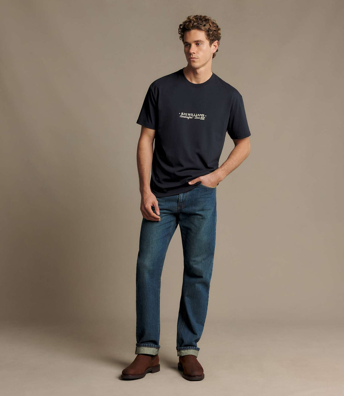 R.M. Williams Roadie T-Shirt | Navy — photo 2