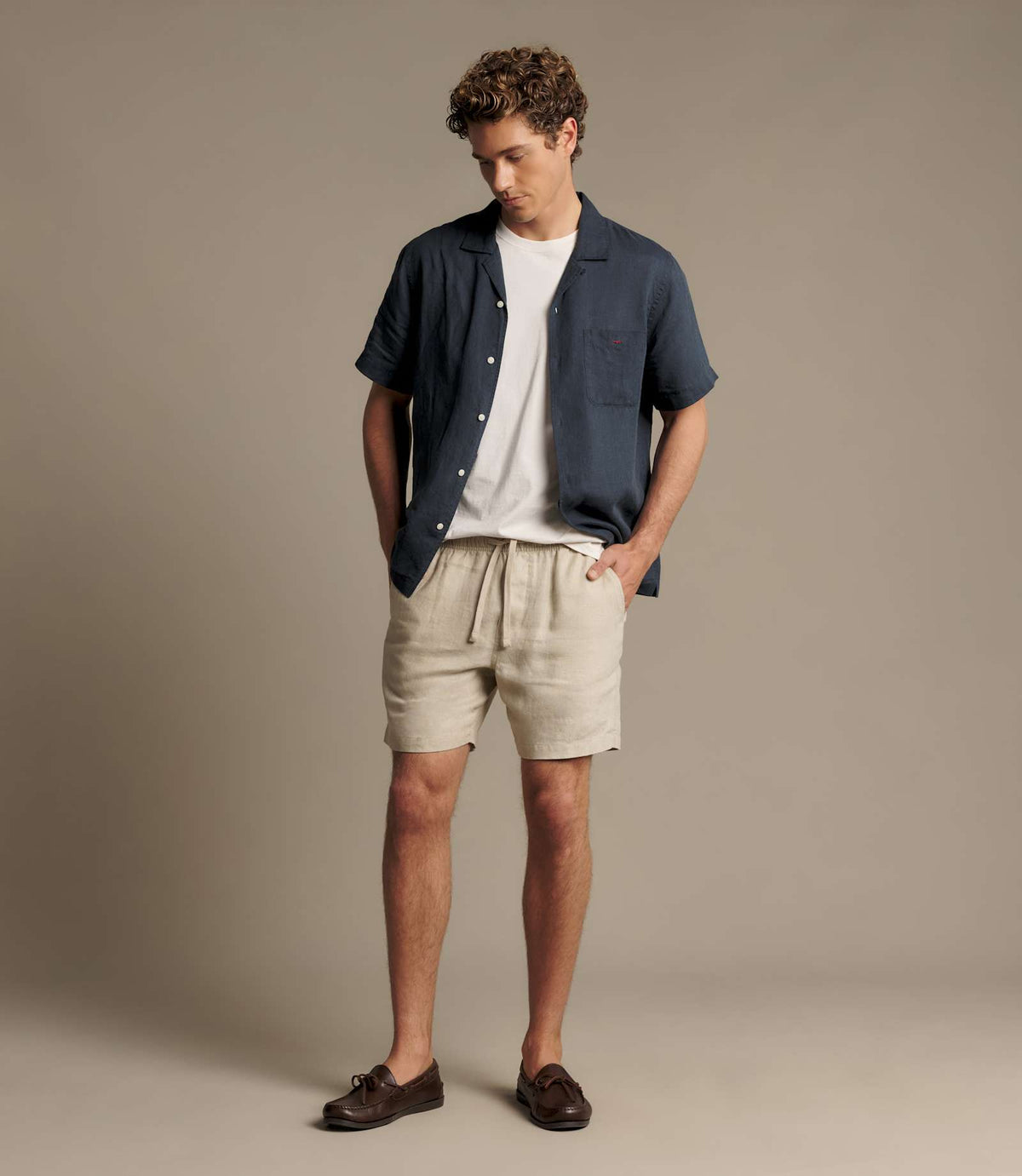 R.M. Williams Rugby Linen Short | Tan — photo 2