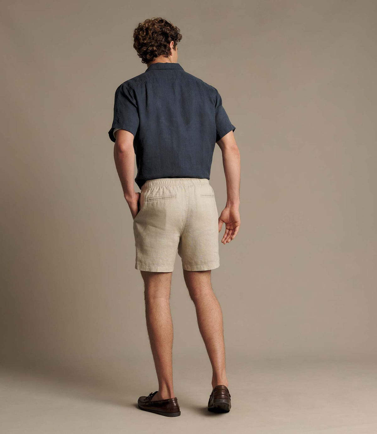 R.M. Williams Rugby Linen Short | Tan — photo 5
