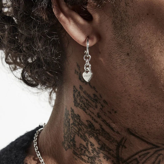 STOLEN GIRLFRIENDS CLUB Love Chain Anchor Earring | Silver