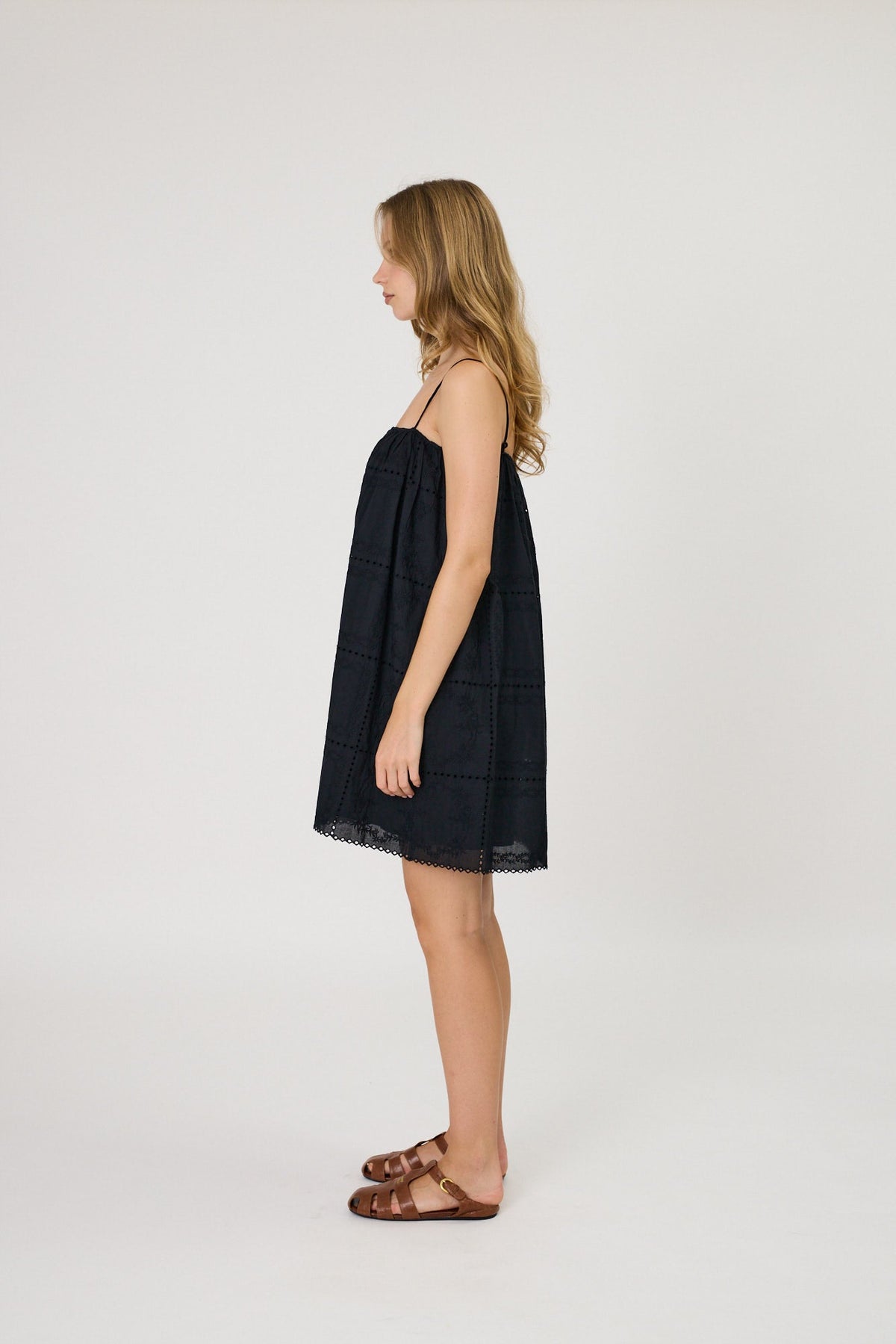 RMN STUDIOS Solange Mini Dress | Black