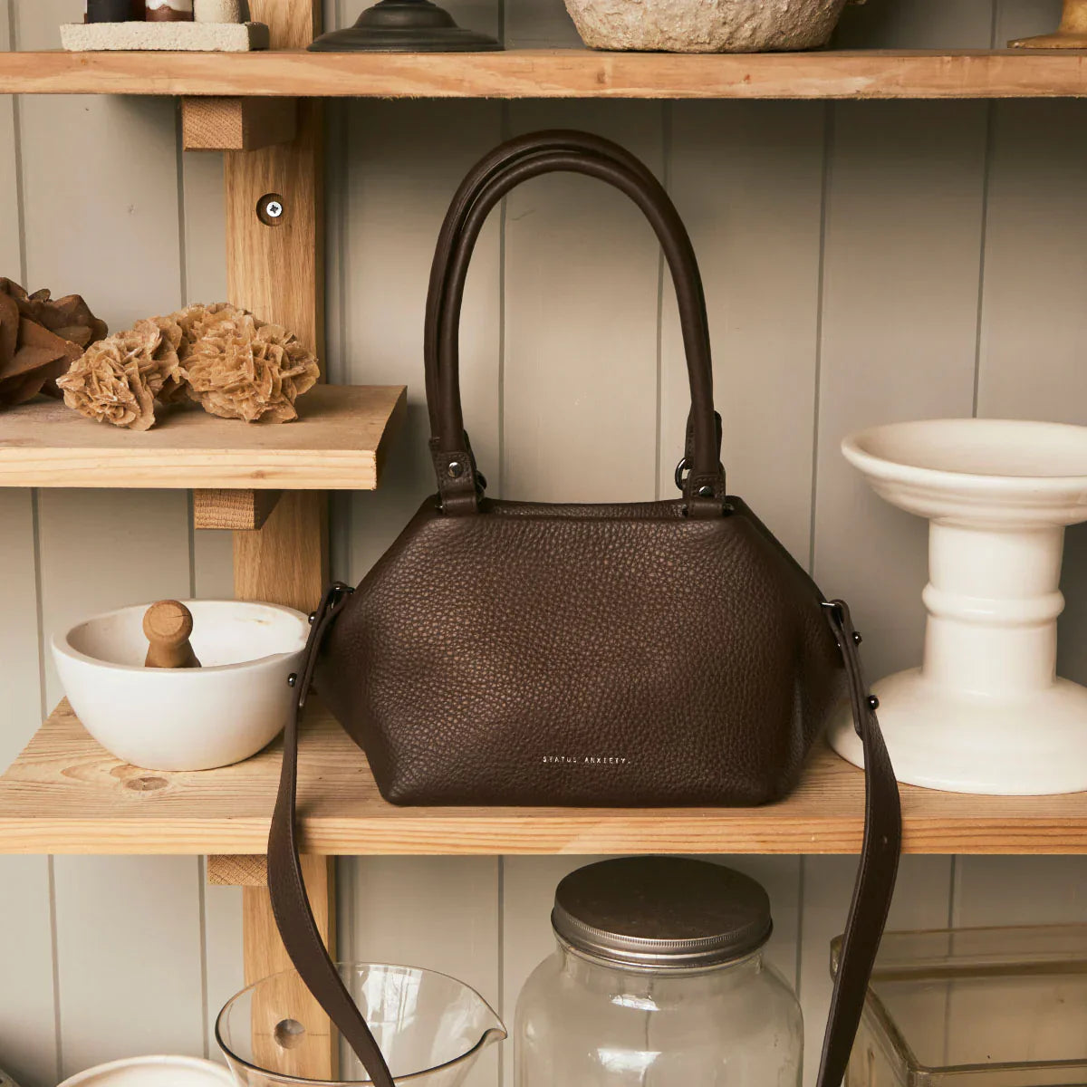STATUS ANXIETY Astral Bag | Cocoa