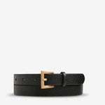 STATUS ANXIETY Part of Me Belt | Black/Gold