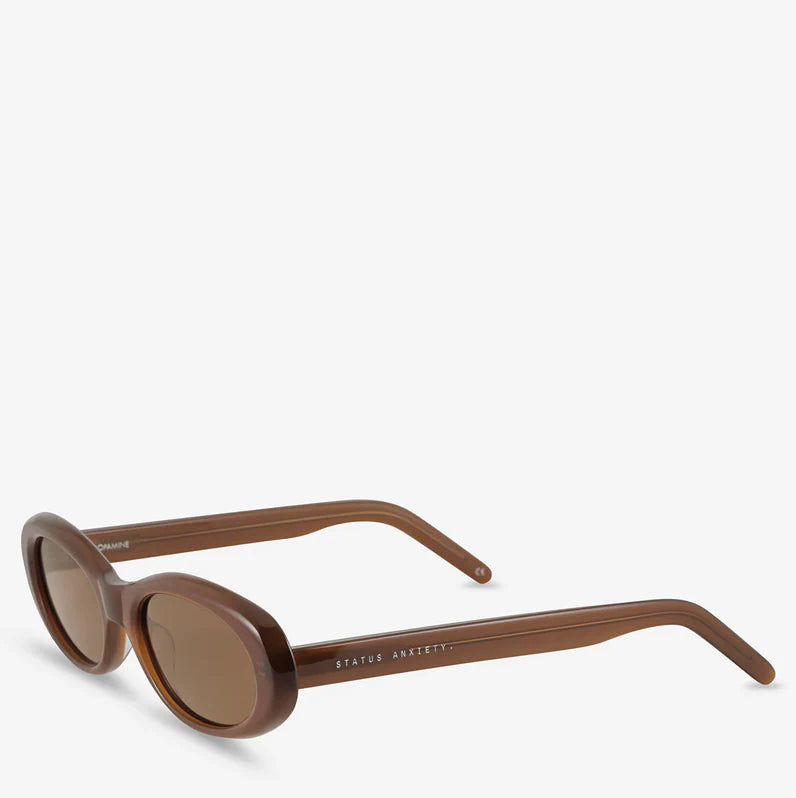 STATUS ANXIETY Dopamine Sunglasses | Brown