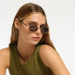 STATUS ANXIETY Enigma Sunglasses | Gold