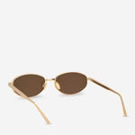 STATUS ANXIETY Enigma Sunglasses | Gold