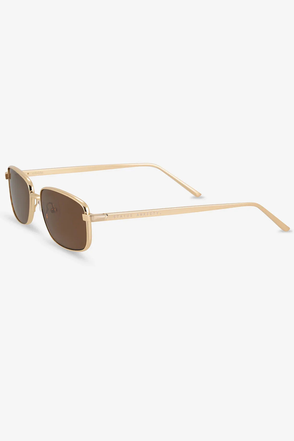 STATUS ANXIETY Hypnosis Sunglasses | Gold