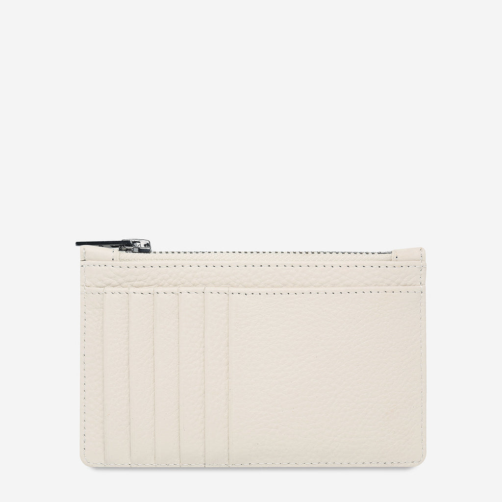 Avoiding Things Leather Wallet  | Chalk