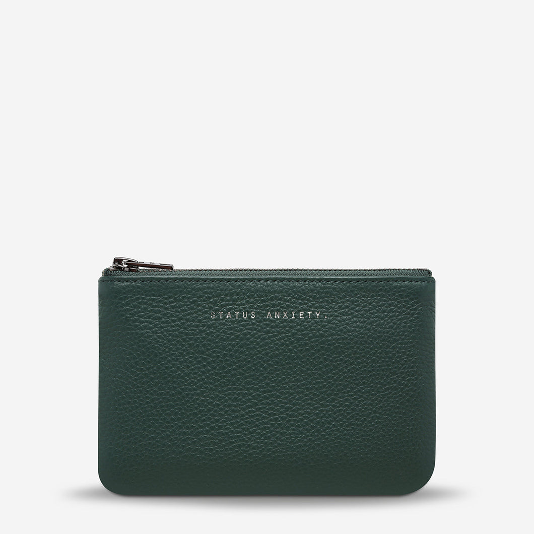 CHANGE IT ALL Leather Pouch - Teal