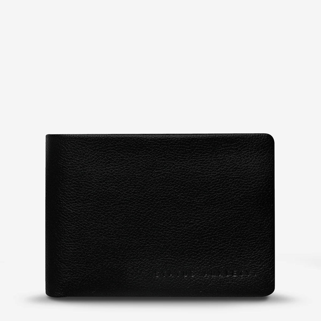 STATUS ANXIETY Jonah Wallet I Black