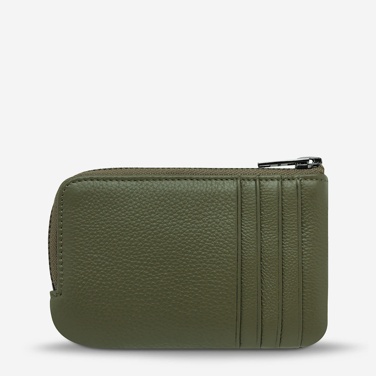 LEFT BEHIND Leather Pouch | Khaki