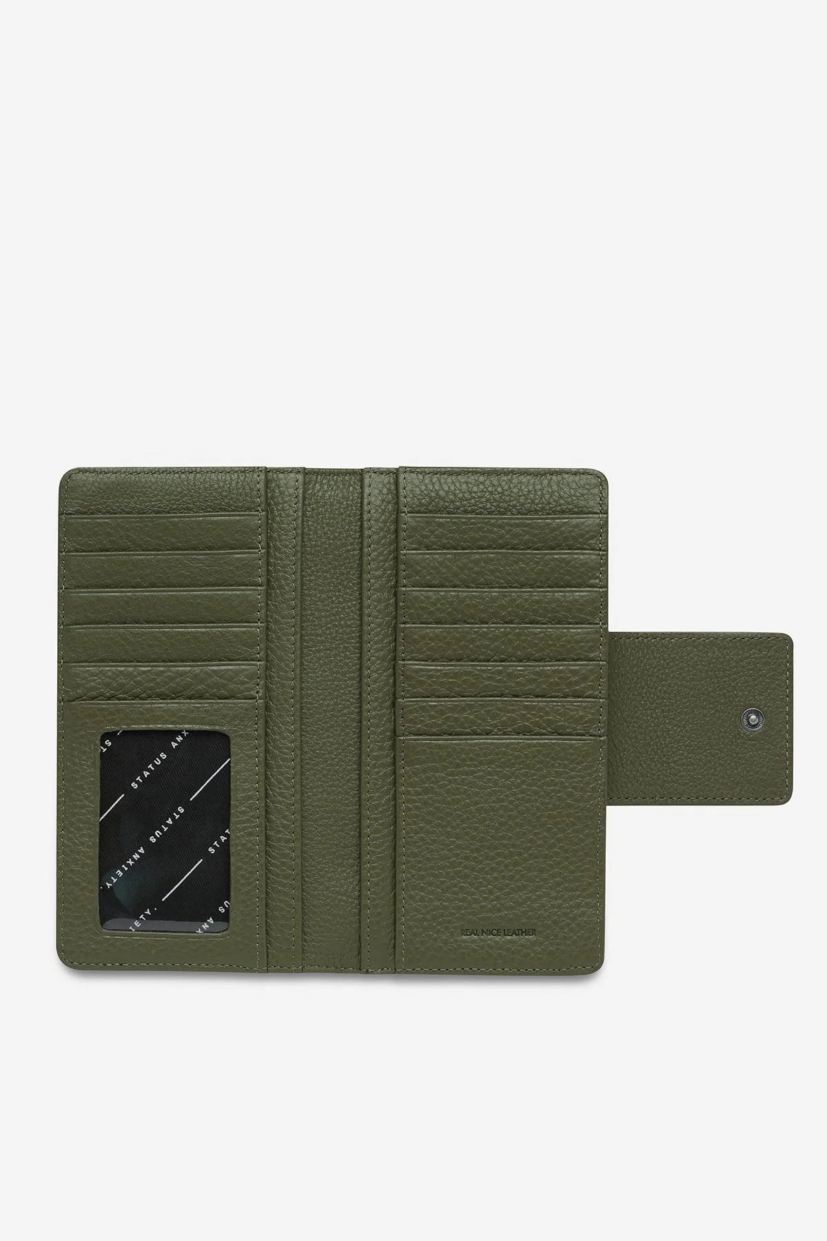 STATUS ANXIETY Ruins Wallet | Khaki