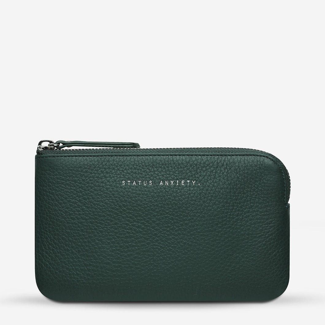 SMOKE AND MIRRORS Leather Wallet - Teal