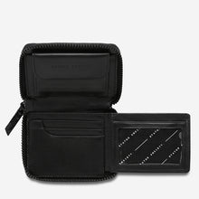 Load image into Gallery viewer, WAYWARD Leather Wallet | Black Croc
