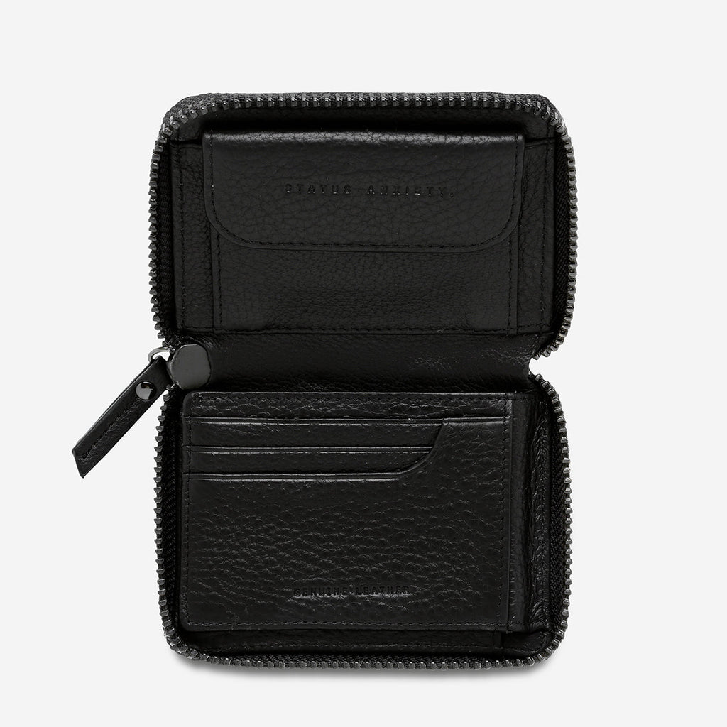 WAYWARD Leather Wallet | Black