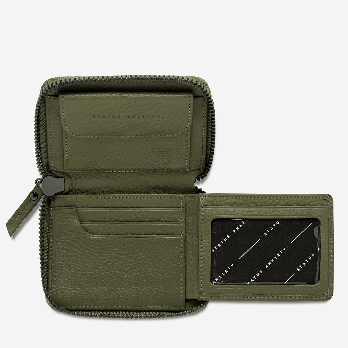 WAYWARD Leather Wallet - Khaki