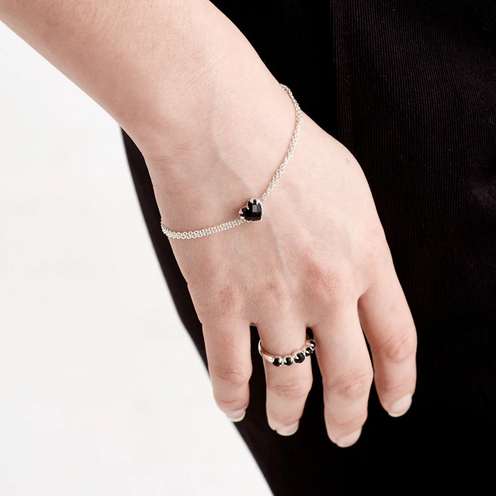 STOLEN GIRLFRIENDS CLUB Love Claw Bracelet | Onyx