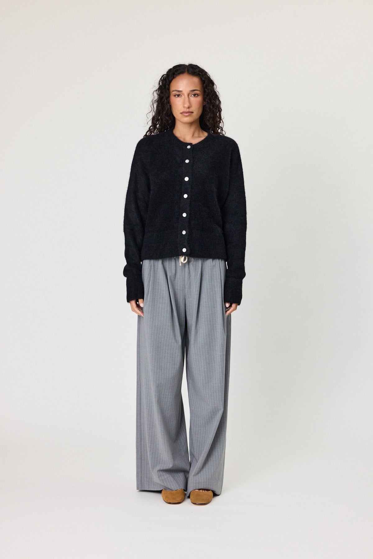 RMN Studios Morgan Cardi in Black
