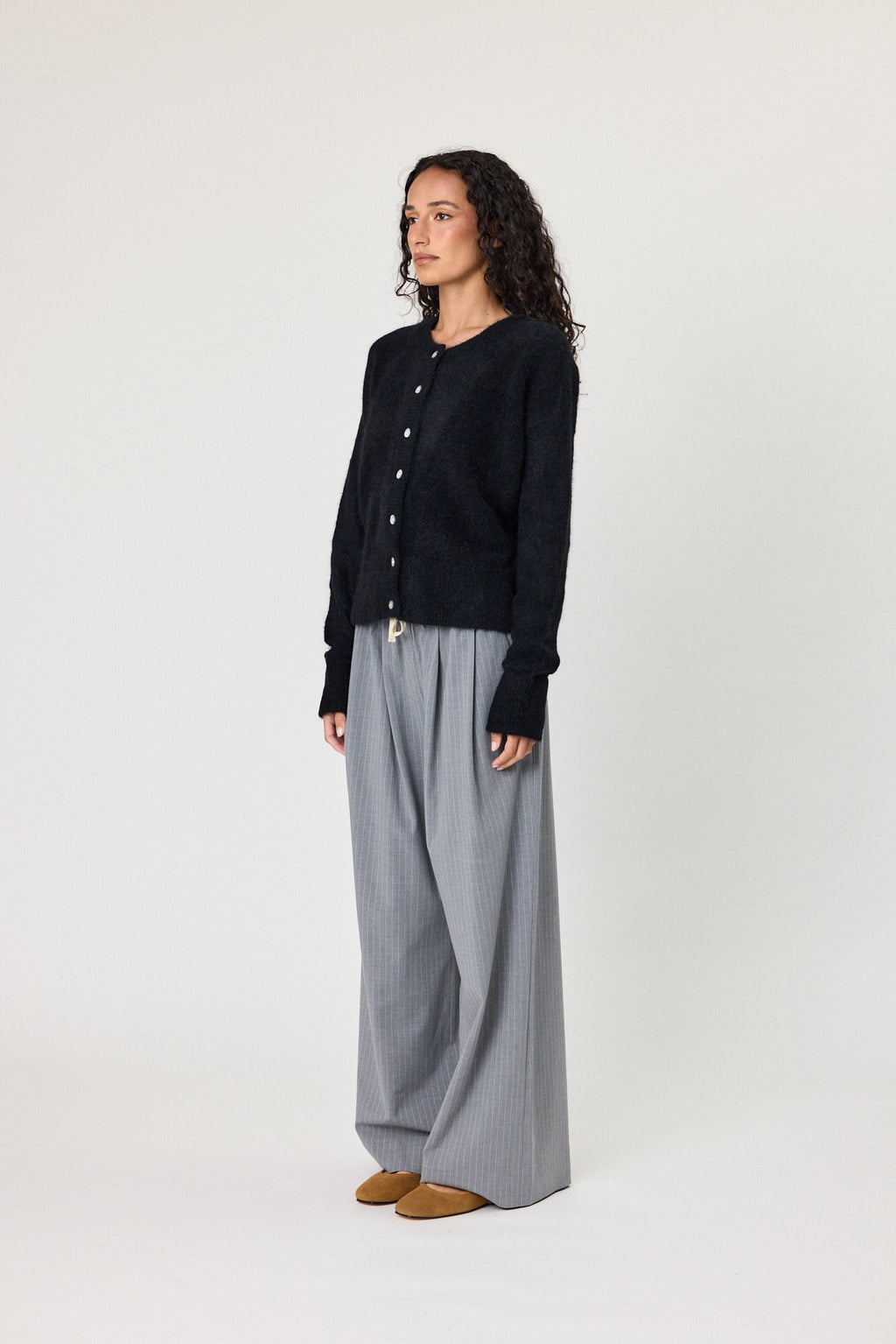 RMN Studios Morgan Cardi in Black
