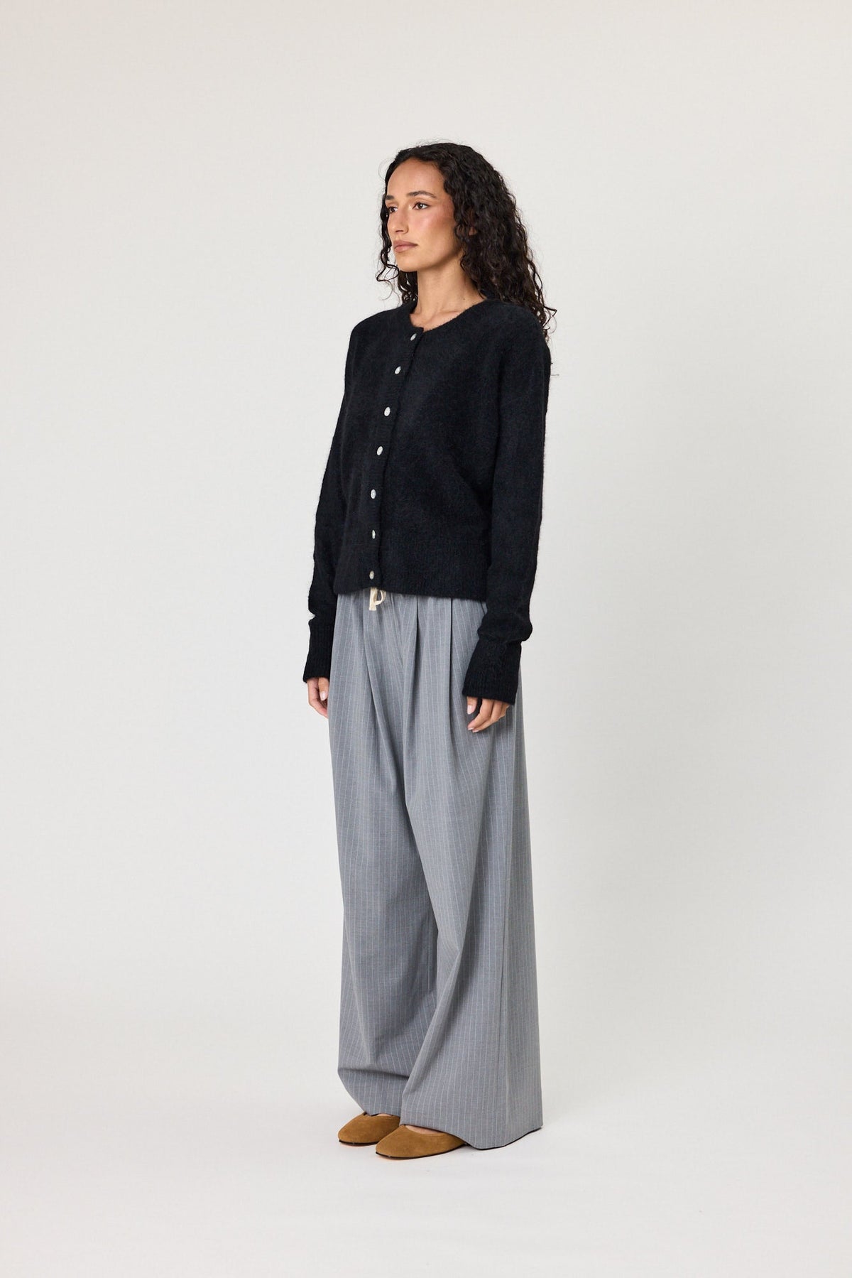 RMN Studios Morgan Cardi in Black