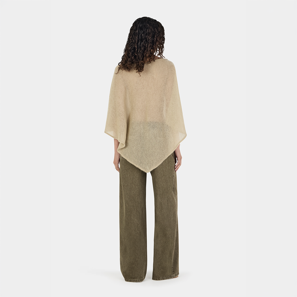 Hansen & Gretel Simona Poncho in Pistachio
