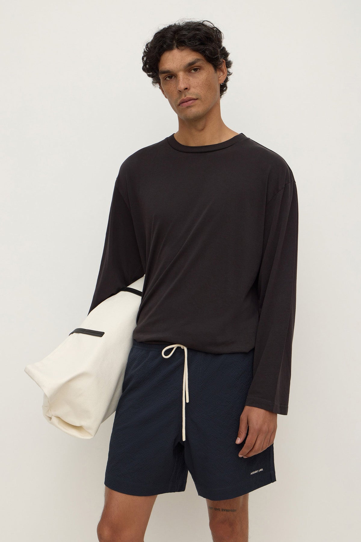 ASSEMBLY LABEL Seth Swim Short | True Navy photo 5