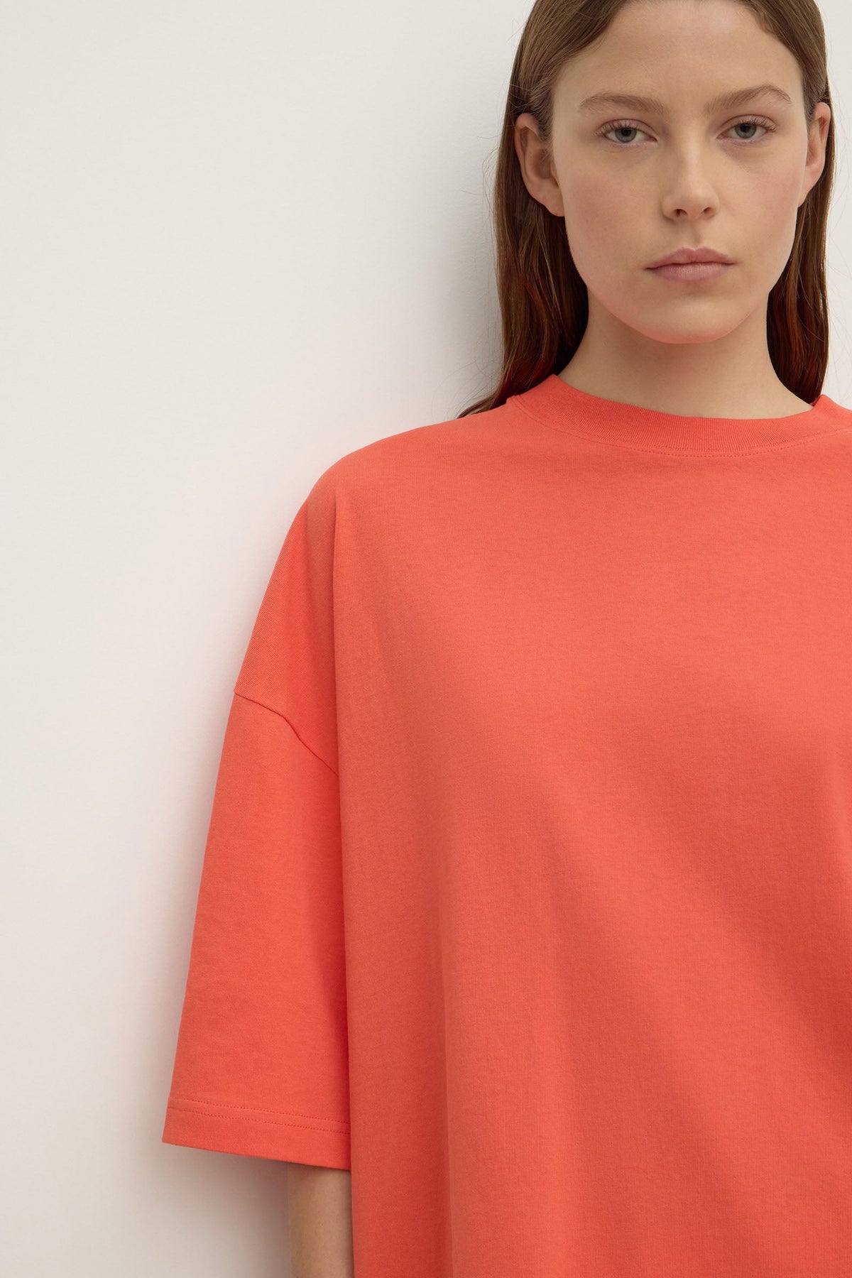 ASSEMBLY LABEL Max Cotton Oversized Tee | Dahlia photo 2