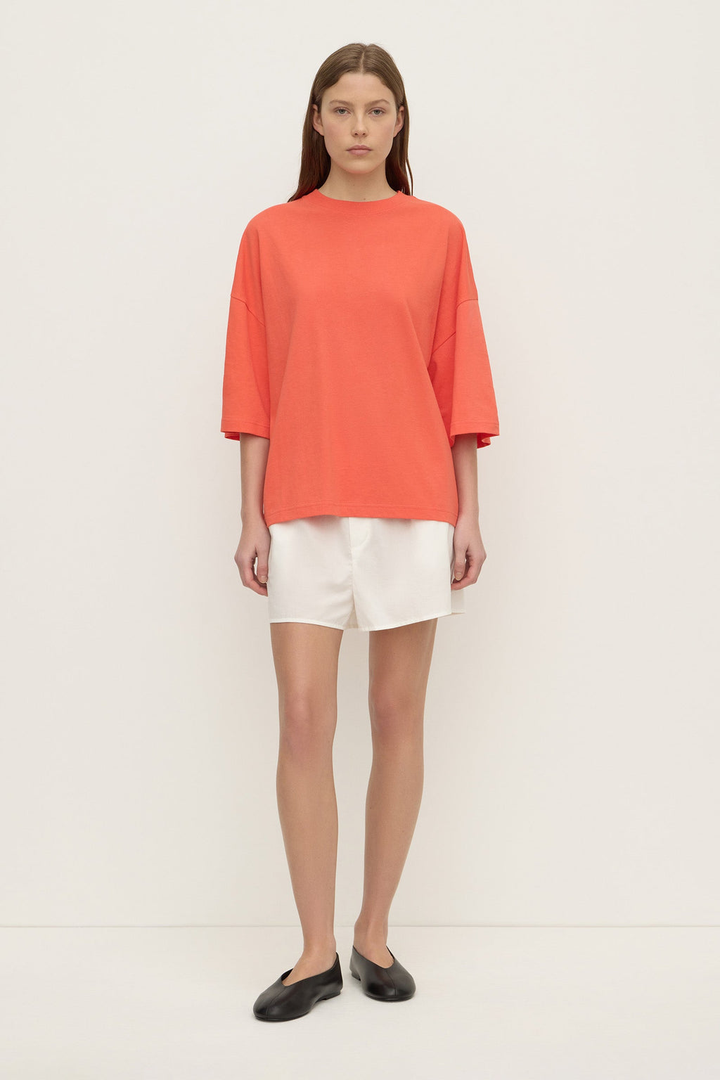 ASSEMBLY LABEL Max Cotton Oversized Tee | Dahlia photo 4
